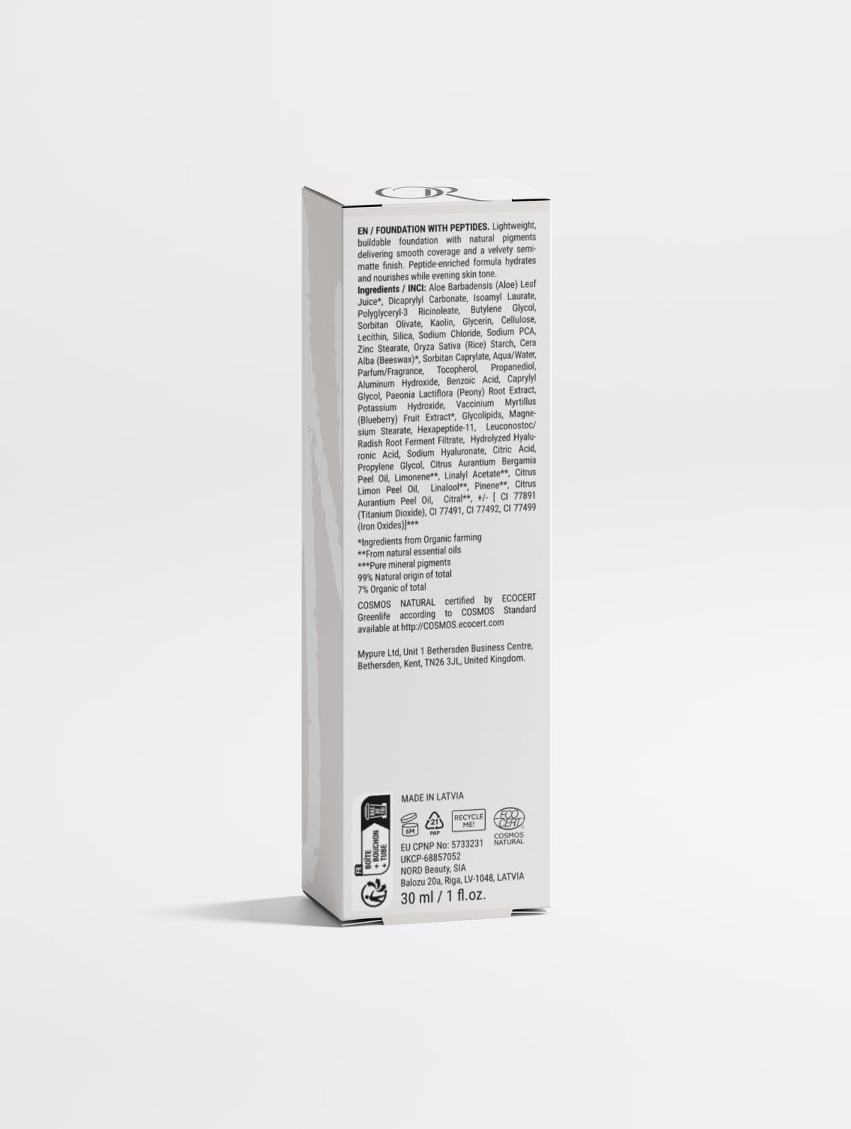 Fond de teint aux peptides, 15 Light Cool
