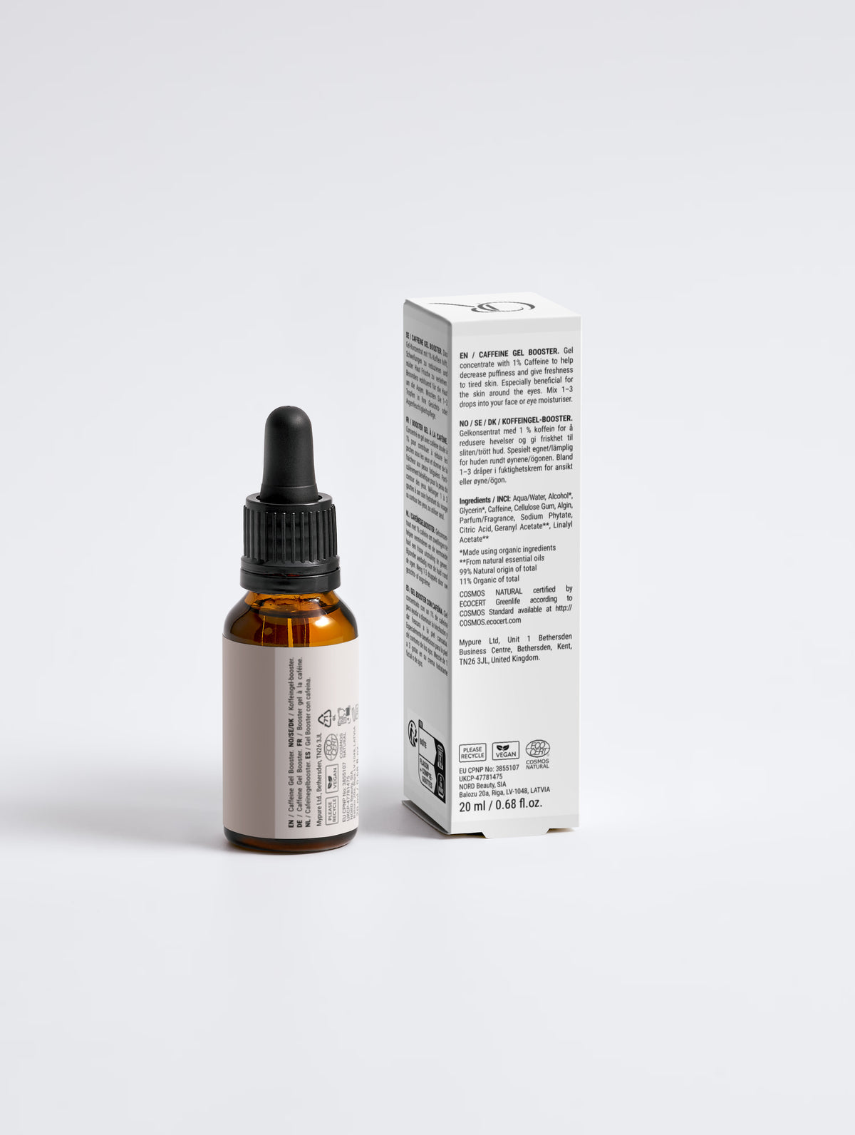 Gel Booster à la caféine