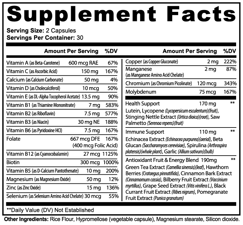 Complete Multivitamin fr