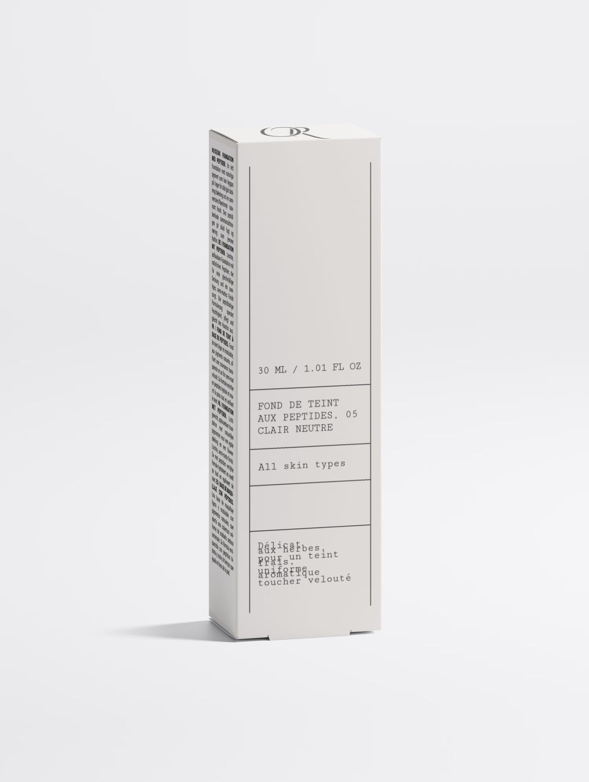 Fond de teint aux peptides, 05 Clair neutre