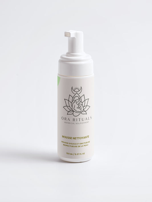 Mousse nettoyante